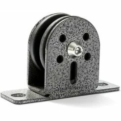 CLEGGFR Poulie Roulement Fitness Avec Roue Rainurée U Silencieuse, Poulie Corde Levage Pivotante Acier Inoxydable Poulie Silencieuse Poulie Corde Pivotante Robuste Pour Gym, Accessoires Sport Maison,LO-Ron