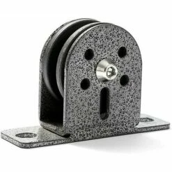 JOORRT Poulie Roulement Fitness Avec Roue Rainurée U Silencieuse, Poulie Corde Levage Pivotante Acier Inoxydable Poulie Silencieuse Poulie Corde Pivotante Robuste Pour Gym, Accessoires Sport Maison