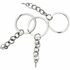 PERLE RARE 20 Pièces Anneau Porte Clef -Equipement antichute Soldes 63731846 5