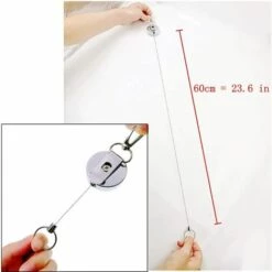 PERLE RARE 3 X Rétractable Porte-clés Avec Clip Ceinture Et Chaîne De Moulinet En Acier, Rétractable Clip Porte-badge, Porte-clé Porte Clip 9 PERLE RARE 3 X Rétractable Porte-clés Avec Clip Ceinture Et Chaîne De Moulinet En Acier, Rétractable Clip Porte-badge, Porte-clé Porte Clip -Equipement antichute Soldes 63734549 3