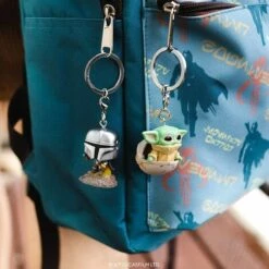 PERLE RARE Porte-clés : Mandalorian - Enfants, Taille Unique, Multicolore -Equipement antichute Soldes 63735233 4