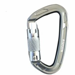 Dontodent Type D Crochet De Sécurité à Verrouillage Automatique Escalade Sur Glace Alpinisme En Plein Air Alliage D'aluminium De Magnésium Durable Gris Alpinisme Etc. -Equipement antichute Soldes 63739907 2