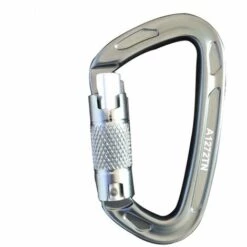 Dontodent Type D Crochet De Sécurité à Verrouillage Automatique Escalade Sur Glace Alpinisme En Plein Air Alliage D'aluminium De Magnésium Durable Gris Alpinisme Etc. -Equipement antichute Soldes 63739907 3