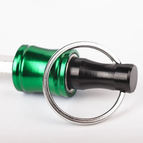 LIFCAUSAL 1/4 Pouces Tige Hexagonale En Alliage D'aluminium Tournevis Porte-embouts Barre D'extension Perceuse Vis Adaptateur Changement Porte-clés Portable (10PC Couleur Avec Mousqueton Argenté) 6 LIFCAUSAL 1/4 Pouces Tige Hexagonale En Alliage D'aluminium Tournevis Porte-embouts Barre D'extension Perceuse Vis Adaptateur Changement Porte-clés Portable (10PC Couleur Avec Mousqueton Argenté) – Image 4