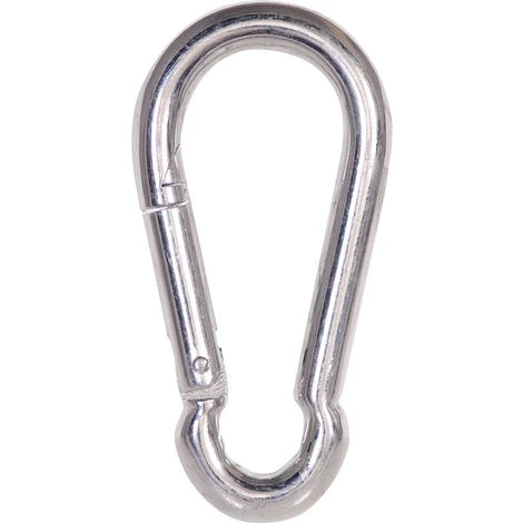 DULIMEX Mousqueton Zingué 10 X 100mm 4 DULIMEX Mousqueton Zingué 10 X 100mm – Image 2