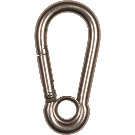 SEILFLECHTER Mousqueton Rapide à Oeil A4 Inox 7 X 70mm 4 SEILFLECHTER Mousqueton Rapide à Oeil A4 Inox 7 X 70mm – Image 2