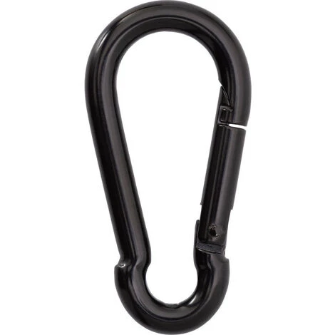 DULIMEX Mousqueton Noir Galva 7 X 70mm 3 DULIMEX Mousqueton Noir Galva 7 X 70mm