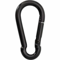 DULIMEX Mousqueton Noir Galva 6 X 60mm