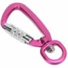 Clip De Mousqueton,Clip Auto Locking 360 Crochet Rotatif Accessoire(Rose) FUIENKO 1 Clip De Mousqueton,Clip Auto Locking 360 Crochet Rotatif Accessoire(Rose) FUIENKO -Equipement antichute Soldes 63777250 1