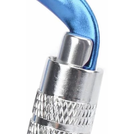 Clip De Mousqueton Clip Auto Locking 360 Crochet Rotatif Accessoire(Bleu) FUIENKO 6 Clip De Mousqueton Clip Auto Locking 360 Crochet Rotatif Accessoire(Bleu) FUIENKO – Image 4
