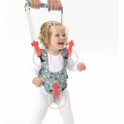 PERLE RARE Harnais Marche Toddler, Aide à La Marche Bébé Ajustable, Aide à La Marche Enfant, Double Usage Détachables Toddler Marche Protection Ceinture,pour 8 à 27 Mois Bébé En Bas Âge Enfants -Equipement antichute Soldes 63826253 3
