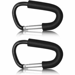 EINEMGELD 2pcs Crochets Mousqueton De Poussette, Poussette Clip, Clip Sac En Aluminium, Buggy Stroller Hooks,14 * 8cm(5.5"*3.1") 7 EINEMGELD 2pcs Crochets Mousqueton De Poussette, Poussette Clip, Clip Sac En Aluminium, Buggy Stroller Hooks,14 * 8cm(5.5"*3.1") -Equipement antichute Soldes 63874879 2