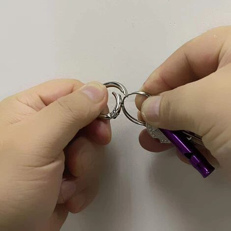 MEZHENG Anneau Mousqueton Sac, 30 Pièces Rond Anneau Mousqueton, Boucle à Ressort Mini Mousqueton Rond 20mm Trousseau Crochet Clips Pour Artisanat Et Accessoires De Sac 7 MEZHENG Anneau Mousqueton Sac, 30 Pièces Rond Anneau Mousqueton, Boucle à Ressort Mini Mousqueton Rond 20mm Trousseau Crochet Clips Pour Artisanat Et Accessoires De Sac – Image 5