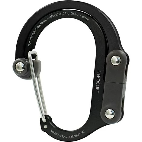 MEZHENG Mousqueton Multifonctionnel Avec Crochet Pivotant (Moyenne) - Accrochez N'Importe Quoi, N'Im-porte Où 3 MEZHENG Mousqueton Multifonctionnel Avec Crochet Pivotant (Moyenne) - Accrochez N'Importe Quoi, N'Im-porte Où