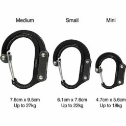 MEZHENG Mousqueton Multifonctionnel Avec Crochet Pivotant (Moyenne) - Accrochez N'Importe Quoi, N'Im-porte Où 9 MEZHENG Mousqueton Multifonctionnel Avec Crochet Pivotant (Moyenne) - Accrochez N'Importe Quoi, N'Im-porte Où -Equipement antichute Soldes 63895004 3