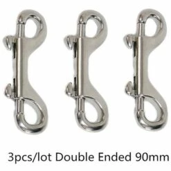 LTS FAFA 3 Pcs/lot Plongée Sous-marine En Acier Inoxydable Rapide Mousqueton Pivotant Oeil Plongée Double Boulon Snap