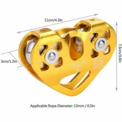 LTS FAFA Poulie Tandem Speed Dual Trolley Rescue Escalade Poulie Double -Equipement antichute Soldes 63920798 5