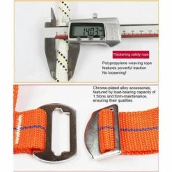 TINOR Kit Harnais De Sécurité Antichute, Harnais De Sécurité Antichute, Protection Antichute De Travail Haute Altitude, Kit Protection Anti Chute, Pour Escalade, Travail En Hauteur Etc 11 TINOR Kit Harnais De Sécurité Antichute, Harnais De Sécurité Antichute, Protection Antichute De Travail Haute Altitude, Kit Protection Anti Chute, Pour Escalade, Travail En Hauteur Etc -Equipement antichute Soldes 64029967 5