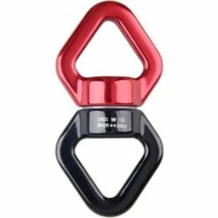 EAUDACè Pivot De Rotation 30 KN Connecteur Swing Rotateur Dispositif Pivotant à 360° Descendeur Escalade Pour Sauvetage Yoga，