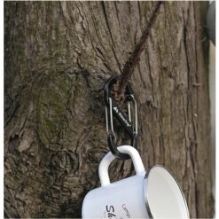 MERéTéET 2 Pièces S Forme Mousquetons En Alliage D'Aluminium Porte Clé Noir Mousqueton Pour Pêche Randonnée Camping (noir Et Rouge),KoleZy 9 MERéTéET 2 Pièces S Forme Mousquetons En Alliage D'Aluminium Porte Clé Noir Mousqueton Pour Pêche Randonnée Camping (noir Et Rouge),KoleZy -Equipement antichute Soldes 64415725 3