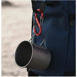 MERéTéET 2 Pièces S Forme Mousquetons En Alliage D'Aluminium Porte Clé Noir Mousqueton Pour Pêche Randonnée Camping (noir Et Rouge),KoleZy 10 MERéTéET 2 Pièces S Forme Mousquetons En Alliage D'Aluminium Porte Clé Noir Mousqueton Pour Pêche Randonnée Camping (noir Et Rouge),KoleZy -Equipement antichute Soldes 64415725 4