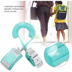 MONLY Harnais De Sécurité Pour Enfants Anti-perte Enfant Bracelet De Sécurité(Green) -Equipement antichute Soldes 64452854 4