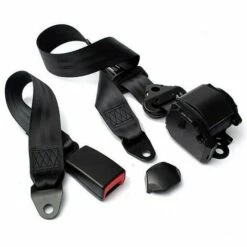 THSINDE Ceinture De Sécurité Réglable 3 Points Ceinture De Sécurité De Voiture Universelle Automatique Télescopique Ceinture De Sécurité De Voiture Pour Go Kart Club Golf Chariot Véhicule Camion -Equipement antichute Soldes 64466550 3