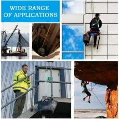 GALOZZOIT Poulie Simple Poulie Pour Cable 50MM Acier INOX, Poulie Escalade Poulie Rouleau De Chargement, Poulie De Levage Capacité 400kg -Equipement antichute Soldes 64474219 5