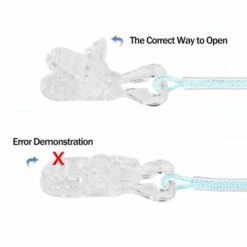LIFCAUSAL Corde à Suspendre Portable Anti Perte Pour Enfants Et Adultes Aide Auditive Corde Fixe Anti Chute Corde De Protection (Vert) -Equipement antichute Soldes 64475802 4