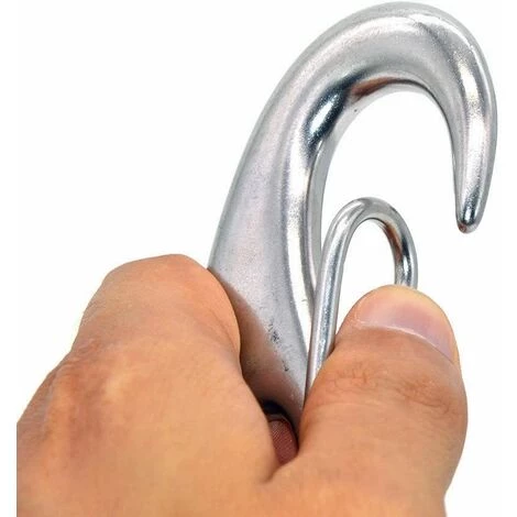 MEZHENG Mousqueton à Ressort En Acier Inoxydable 314 Avec œillet Porte-clés Pour Camping En Plein Air, équipement De Survie Tactique 6 MEZHENG Mousqueton à Ressort En Acier Inoxydable 314 Avec œillet Porte-clés Pour Camping En Plein Air, équipement De Survie Tactique – Image 4