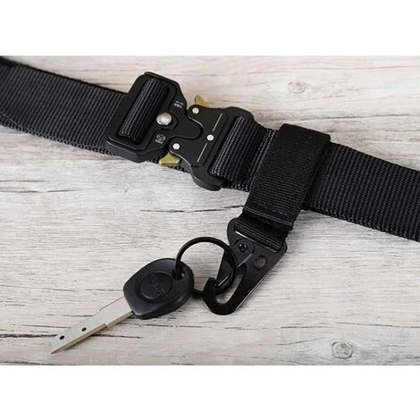 MEZHENG 4pcs Mousqueton De Ceinture Mousquetons De Multifonction Tactiques Mousqueton Crochet Sangle Clip Pour Camping, Randonnée, Activités De Plein Air 7 MEZHENG 4pcs Mousqueton De Ceinture Mousquetons De Multifonction Tactiques Mousqueton Crochet Sangle Clip Pour Camping, Randonnée, Activités De Plein Air – Image 5