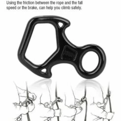 FR-LIFE BR-Vie Anneau Rappel Figure 8 Escalade Rappel- Anneau De Rappel De Descendeur 25KN Équipement D'escalade - Dispositif De Rappel D'escalade -Equipement antichute Soldes 64563295 4