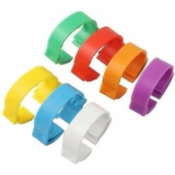 THSINDE THSIDNE 140pcs Anneau De Pied De Poulet Réglable Id2.0 ~ 2.4cm No Number Poulet Volaille -Equipement antichute Soldes 64829454 3