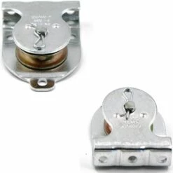 LLOVE Poulie Avec Roulement à Billes - 50,8 M - Kit Unique - Palan à Poulie - Crochet De Levage En Acier Galvanisé - Crochet Pivotant - Pour Cordes En Acier - Charge Maximale : 190 Kg -Equipement antichute Soldes 64871138 3