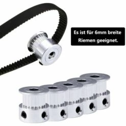 5 Pcs GT2 Poulie De Courroie 20 Dents 5 Mm Poullie De Distribution Poulie Dentée En Alliage D'Aluminium Pignons De Synchronisation Pour Imprimante 3D, 56Vingt -Equipement antichute Soldes 64936115 3