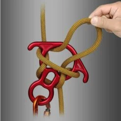 HEGUYEY Figure De Sauvetage 50KN, 8 Descendeur Grand Appareil D'assurage à Oreille Courbée Et Rappel 10 HEGUYEY Figure De Sauvetage 50KN, 8 Descendeur Grand Appareil D'assurage à Oreille Courbée Et Rappel -Equipement antichute Soldes 64943686 4