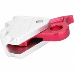 PREMIER Descendeur D'escalade - Dispositif De Verrouillage Automatique De Descendeur D'arrêt Automatique 15KN Stable Pour équipement D'escalade De Sauvetage De Corde De 9-12mm, 9.5*7.2cm (Rose Blanc) -Equipement antichute Soldes 64999291 3