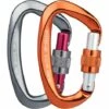 SINCèREETALI 2pcs Mousquetons Escalade [25KN] Certifié CE Mousqueton Aluminium Avec Bouchon à Vis, Forme De D, Idéal Pour Alpinisme, Randonné,Le Sauvetage, Camping Et Pêche -Equipement antichute Soldes 65032164 1