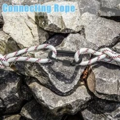 PERLE RARE 10PCS Clip Mousqueton , Anneau D Mousqueton Verrouillage Aluminium Robuste Pour L'extérieur, Camping, Randonnée, Voyages, Pêche, Sac Dos -Equipement antichute Soldes 65178048 5