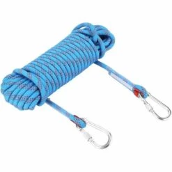 CESIèCLEFOU 12KN/23KN Corde D'escalade Statique 12mm Cordon Accessoire Équipement 10 M，Corde D'évacuation Équipement D'escalade Sur Glace Corde De Sauvetage Incendie Lefou -Equipement antichute Soldes 65211099 3