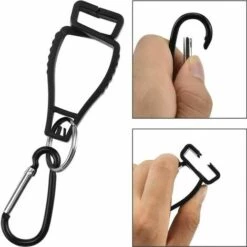 L'FLANEUR Pinces à Gants 2 PCS Support De Pince De Préhension De Gants De Travail Pince De Sécurité Au Travail Porte-gants Pince à Gants ANEUR -Equipement antichute Soldes 65361577 3