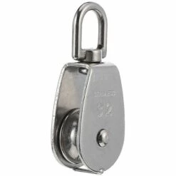 BDD Poulie De Fitness Roue De Levage En Acier Inoxydable Poulie Simple Roue De Traction De Ligne Suspendue