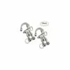 AOUGO Mousqueton à Emerillon, 2 Pièces Mousqueton Pivotant à Emerillon Maillons Rapides En Acier Inoxydable 316 Crochet à Ressort Rapide à Largage Pour Drisse De Voilier Bateaux Accessoires (70mm) -Equipement antichute Soldes 65392512 1