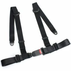 FUIENKO Harnais De Ceinture De Sécurité Universel, Fixation à 3 Ou 4 Points, Dégagement Rapide, Pour Voiture De Course, Sangle D'épaule Réglable,France,TYPE RED -Equipement antichute Soldes 65436151 5