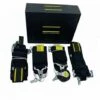 FUIENKO Harnais De Ceinture De Siège De Voiture De Course Universel Avec 4 Points, Sangle D'épaule S?re Avec Snap-In, à Dégagement Rapide, De Style OM, 3 Pouces, Réglable,Black -Equipement antichute Soldes 65437519 1
