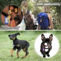 OSQI Paquet De 20 Porte-clés En Plastique Durable, étiquette De Bagage, 5 Couleurs 11 OSQI Paquet De 20 Porte-clés En Plastique Durable, étiquette De Bagage, 5 Couleurs -Equipement antichute Soldes 65502734 5