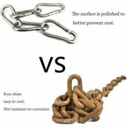 OSQI 10 Pièces Mousqueton En Acier Inoxydable Attache Mousqueton Clip Mousqueton Étanche Résistant à La Rouille Durable Pour Sports Hamac Pêche Balançoire Camping Maison Horticulture Décoration 9 OSQI 10 Pièces Mousqueton En Acier Inoxydable Attache Mousqueton Clip Mousqueton Étanche Résistant à La Rouille Durable Pour Sports Hamac Pêche Balançoire Camping Maison Horticulture Décoration -Equipement antichute Soldes 65503473 3