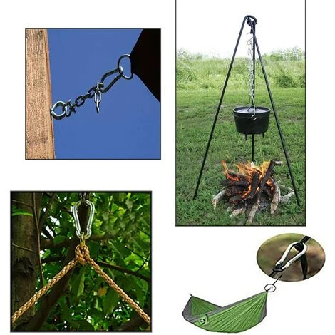 OSQI 10 Pièces Mousqueton En Acier Inoxydable Attache Mousqueton Clip Mousqueton Étanche Résistant à La Rouille Durable Pour Sports Hamac Pêche Balançoire Camping Maison Horticulture Décoration 7 OSQI 10 Pièces Mousqueton En Acier Inoxydable Attache Mousqueton Clip Mousqueton Étanche Résistant à La Rouille Durable Pour Sports Hamac Pêche Balançoire Camping Maison Horticulture Décoration – Image 5