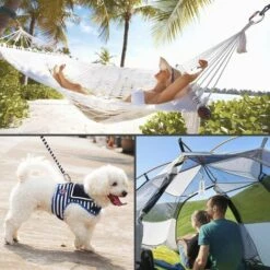 OSQI Mousquetons D'escalade, 2 Mousquetons Autobloquants En Aluminium En Acier Inoxydable Avec Anneau En D Pour L'escalade Et La Descente En Rappel, Chiens De Verrouillage, Balançoire Hamac, Tente, Grande Taille, Gris 10 OSQI Mousquetons D'escalade, 2 Mousquetons Autobloquants En Aluminium En Acier Inoxydable Avec Anneau En D Pour L'escalade Et La Descente En Rappel, Chiens De Verrouillage, Balançoire Hamac, Tente, Grande Taille, Gris -Equipement antichute Soldes 65506178 4