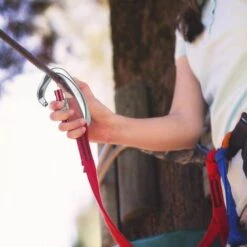 OSQI Mousquetons D'escalade, 2 Mousquetons Autobloquants En Aluminium En Acier Inoxydable Avec Anneau En D Pour L'escalade Et La Descente En Rappel, Chiens De Verrouillage, Balançoire Hamac, Tente, Grande Taille, Gris 11 OSQI Mousquetons D'escalade, 2 Mousquetons Autobloquants En Aluminium En Acier Inoxydable Avec Anneau En D Pour L'escalade Et La Descente En Rappel, Chiens De Verrouillage, Balançoire Hamac, Tente, Grande Taille, Gris -Equipement antichute Soldes 65506178 5